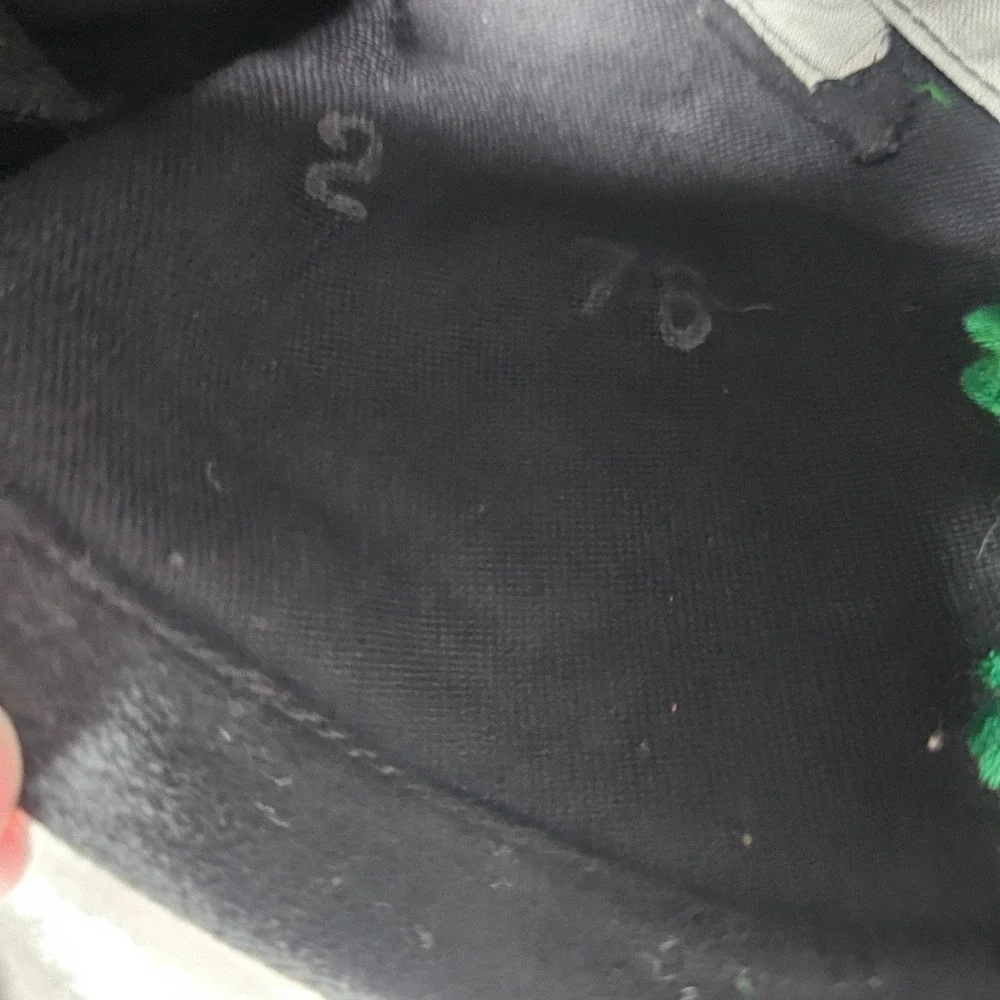 Boys Lederhosen Shorts Size 2 Black Green Embroidered Vintage Alpine Bavarian